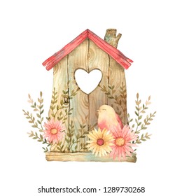 Birdhouse Background Stock Illustrations Images Vectors