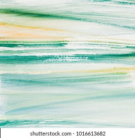 Collection Of Watercolor Hand Drawn Universal Backgrounds.Colorful Splashing In The Paper.It Is Wet Texture With Paint Brushes Stoke.For Placards, Posters, Card, Invitations.Modern Style.