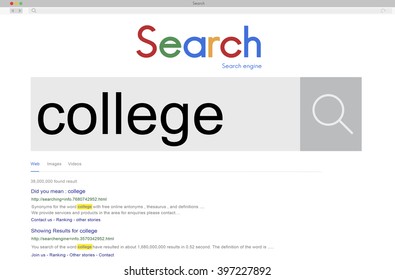 College Learning University Study Concept