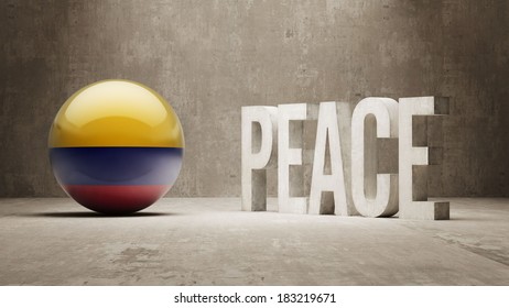 Colombia High Resolution Peace Concept