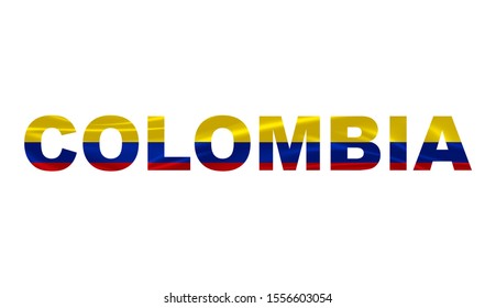 Colombia Word Images, Stock Photos & Vectors | Shutterstock