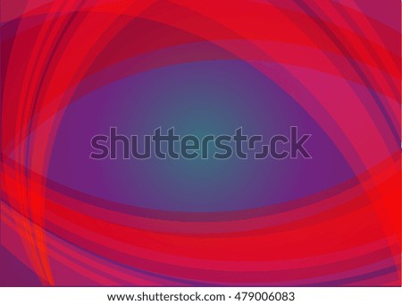 Color abstract background for business card, banner or template. Background with waves. Illustration of abstract background with bright element