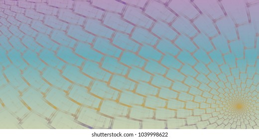 3d  abstract colors