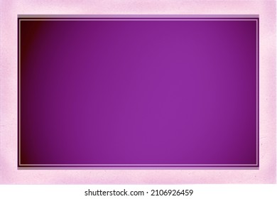Color background template with border and frame suitable for posters, ads, banner, social media, insert photo and space For Text