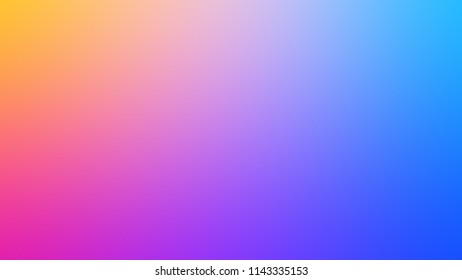 Color blurred gradient background orange, violet, red and blue. Template, Clean and Studio.