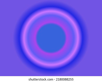 A Color Consisting Of Blue And Purple In Sequence, And Form A Perfect Circle