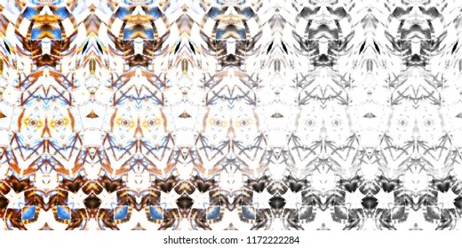 Color fading abstract pattern for textile and design