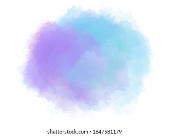 Color Full Watercolor Brush Background