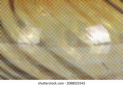 Color Halftone Offset Dots Background