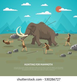 Mammoth Hunt Images Stock Photos Vectors Shutterstock
