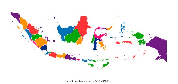 1,917 Indonesia Map Red White Images, Stock Photos & Vectors | Shutterstock