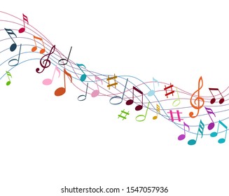 Red Black Music Notes Images, Stock Photos & Vectors | Shutterstock