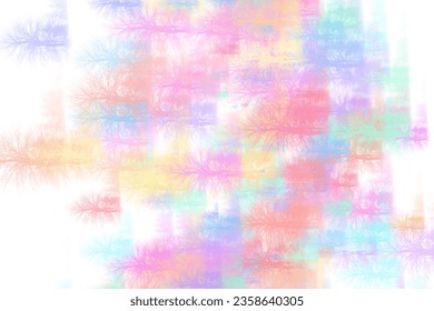 Color patterns by 2D rendering