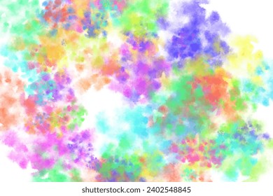 Color patterns by 2D rendering