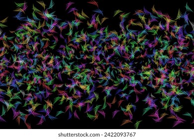 Color patterns by 2D rendering