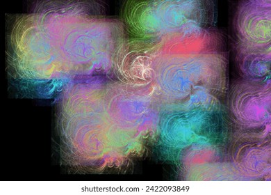 Color patterns by 2D rendering