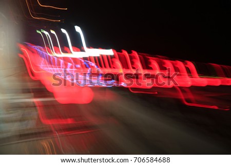color ray trajectory