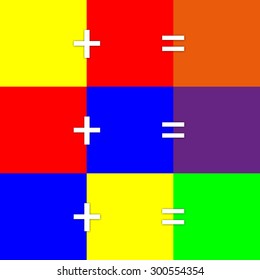 Primary Colours And Secondary Colours Chart