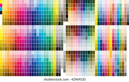 Color Tones Dynamic Transformations Stock Illustration 42969520 ...