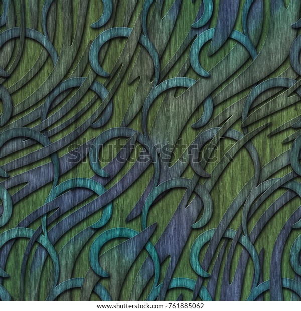Color Wood Seamless Texture Pattern 3d Stock Illustration 761885062 ...