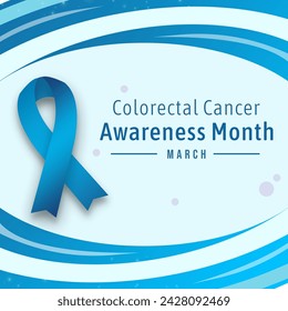 Colorectal cancer awareness Month concept design - Powered by Shutterstock