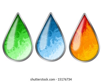 Colored Drops