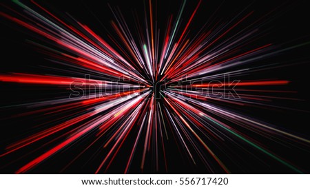 Colored Motion Rays Of Red Lights Explosion Lines Abstract Background
