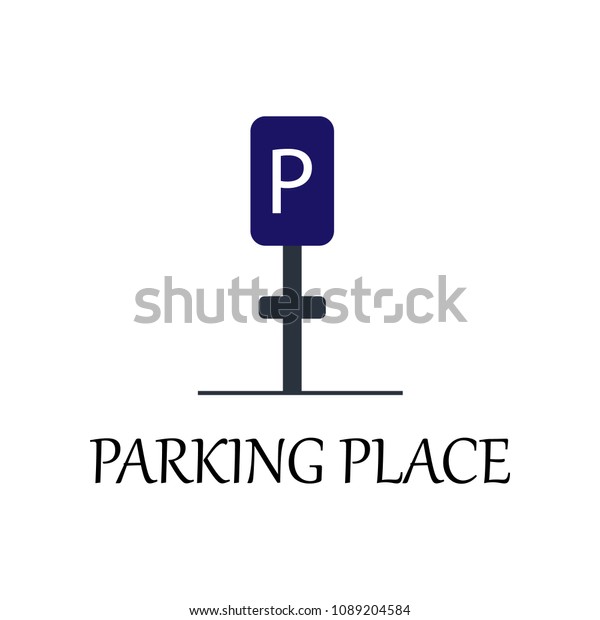 colored parking\
place icon. Element of web icon for mobile concept and web apps.\
Detailed colored parking place icon can be used for web and mobile.\
Premium icon on white\
background