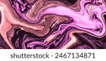 Colored Pink And Bright Trendy Illustration Paint. Pastel Creative Aquarelle Fabric Artwork.  Artistic Water Fuchsia Textile Background. Abstract Purple Oil Canvas Marble