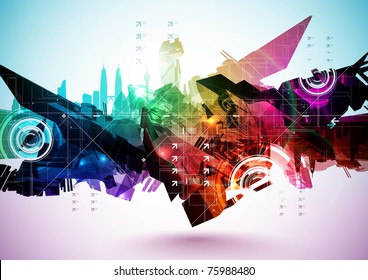 Colorful Abstract Digital Art