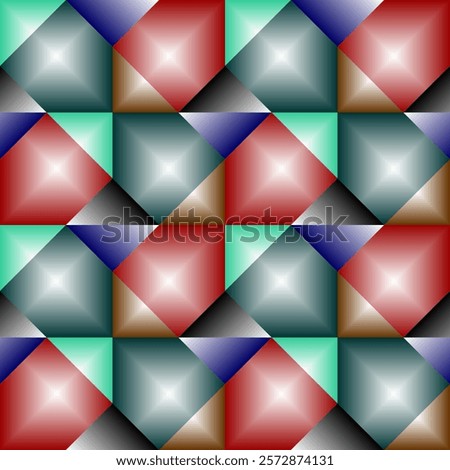 colorful abstract digital pattern design. 