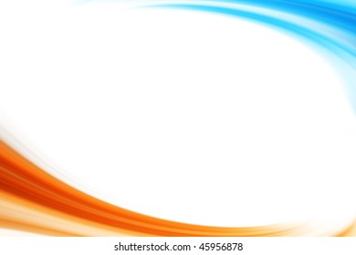 Colorful abstract frame