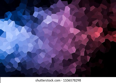 Colorful abstract geometric background with  solid figures. Abstract modern background with  pink, purple  and blue polygons.