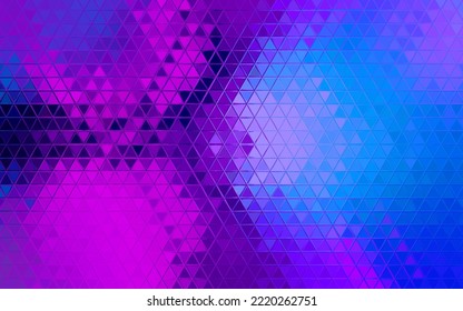 Colorful Abstract Geometric Mosaic Triangles Illustration Background. Colorful Mosaic Triangle Effect Pattern. Background Design Of Presentation, Backdrop, Poster, Flyer, Book Cover, Card, Etc.