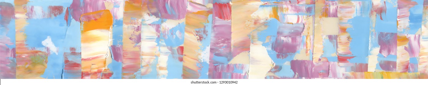 Colorful abstract painting background. Texture of oil paint, palette knife. High detail. Can be used for web design, art print, textured fonts, figures, shapes, etc.