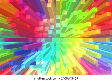 Colorful Abstract Pattern Backdrop of Geometric Gradient Wallpaper , Graphic Design Template Texture Background