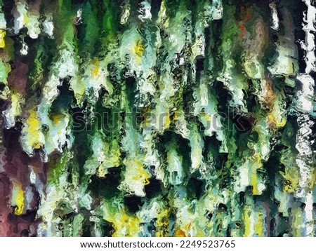 Colorful abstract pattern. The brush stroke graphic abstract. Art nice Color splashes. Background texture wall and have copy space for text.