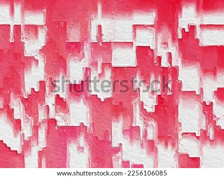 Colorful abstract pattern. The brush stroke graphic abstract. Art nice Color splashes. Background texture wall and have copy space for text.