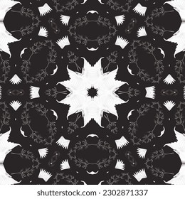 Colorful abstract pattern for textile and design