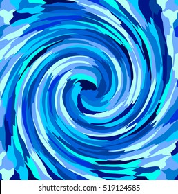 Colorful Abstract Spiral Background.