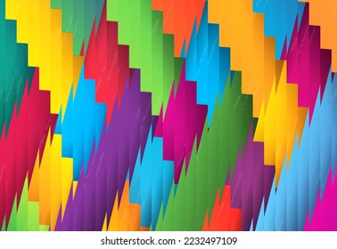 Colorful background in crossing pattern design