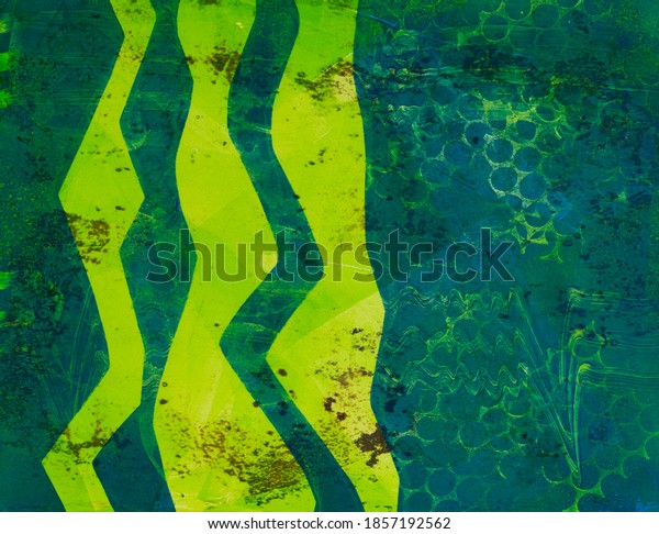 Colorful\
background using monoprinting to create texture filled images. Can\
be used for books, backgrounds, prints and\
more.