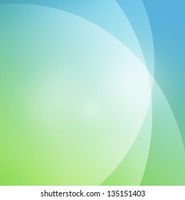 Colorful Blue And Green Abstract Background