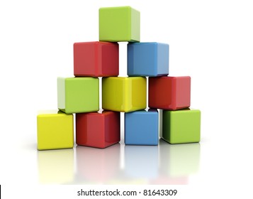 7,005 Pyramid building blocks Images, Stock Photos & Vectors | Shutterstock