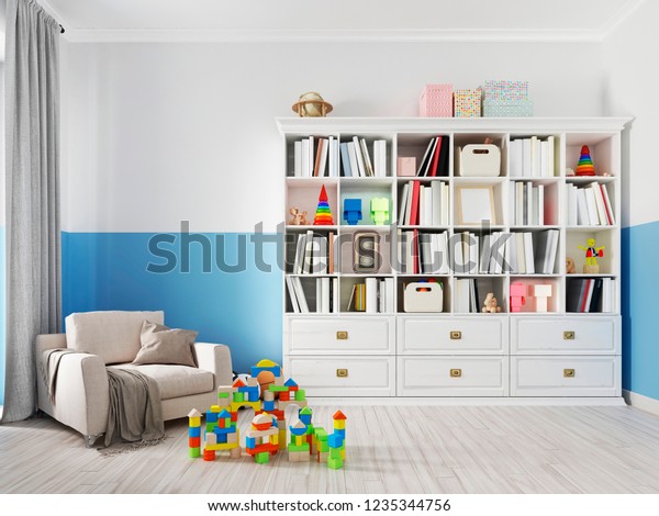 bookcase childrens room
