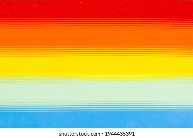 A Colorful Color Gradient Background With Blue, Greenyellow, Red And Orange Colors