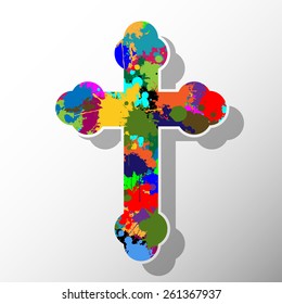 Colorful Cross