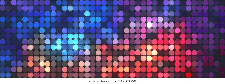 colorful dot-circle pattern, glow light, soft blur texture, vintage decoration background, digital paint - Powered by Shutterstock