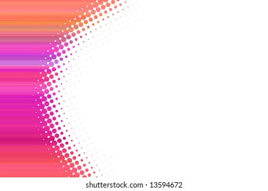 Colorful dots background with copyspace