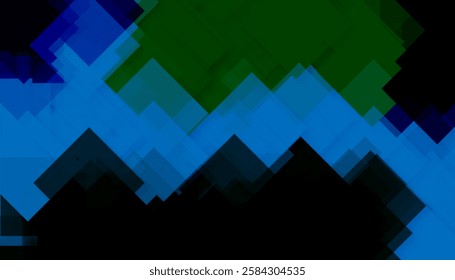 Colorful empty room studio gradient used for background and display your product, fresh geometric tiles design abstract background for desktop